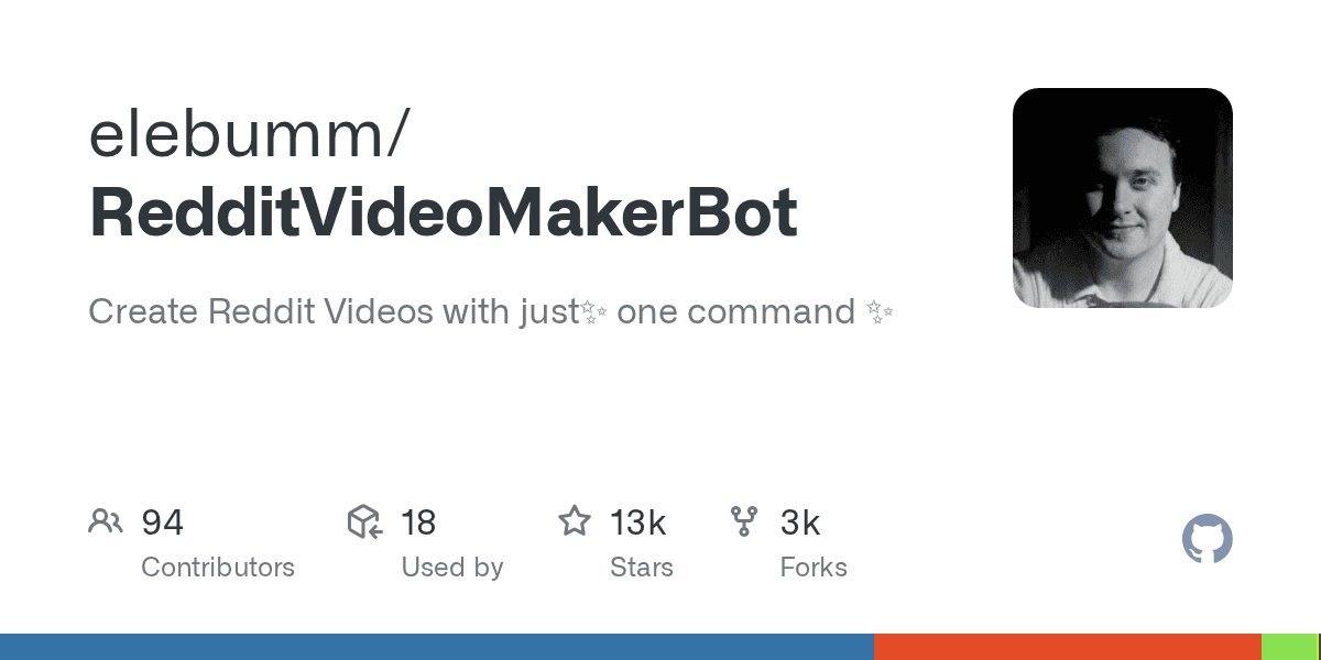 Turn any Reddit thread into a video with a single command