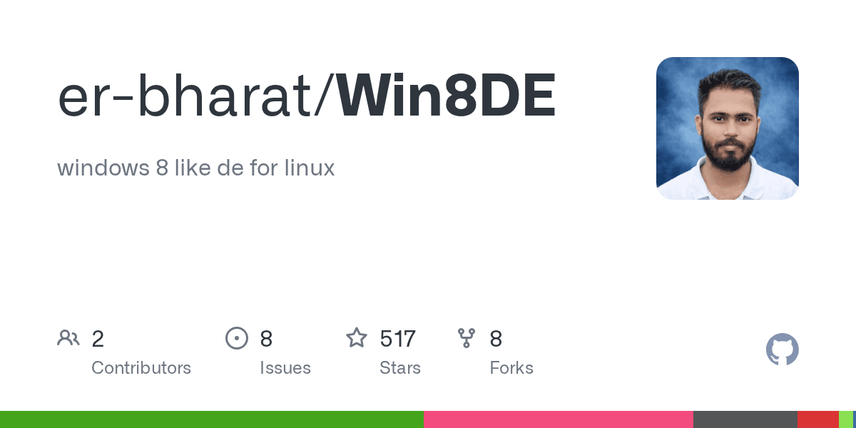 A complete Windows 8 style desktop environment for Linux users.