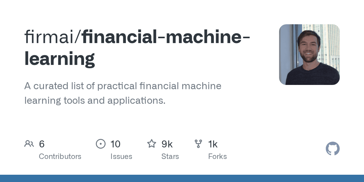 Financial Machine Learning