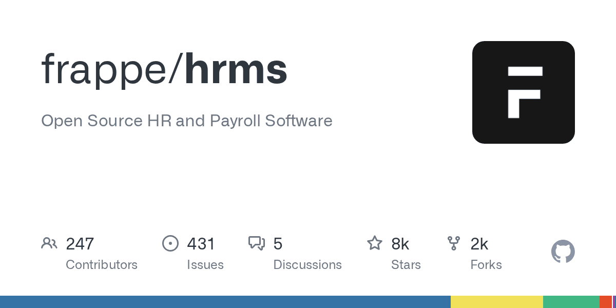 Frappe HR: Open Source HR and Payroll Software