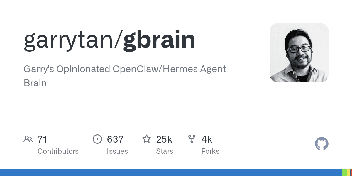 GBrain: The Open-Source Memory System for AI Agents
