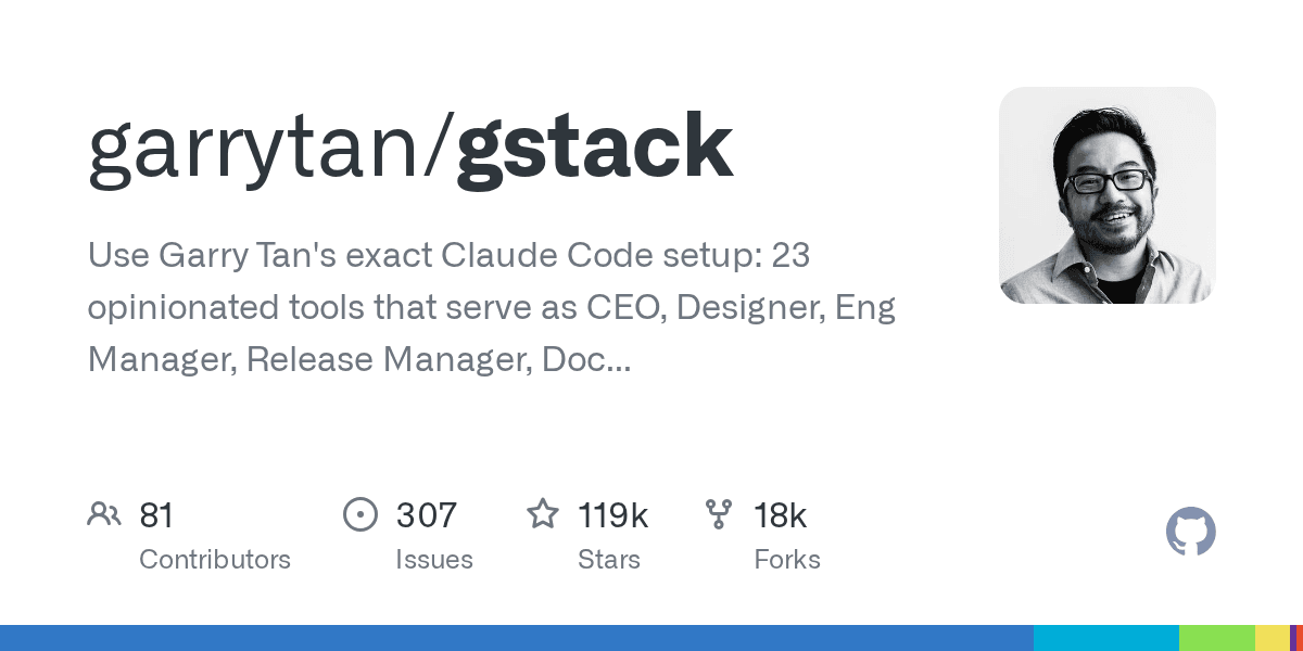 Use Garry Tan's exact Claude Code setup: 6 opinionated tools that serve as CEO, ...