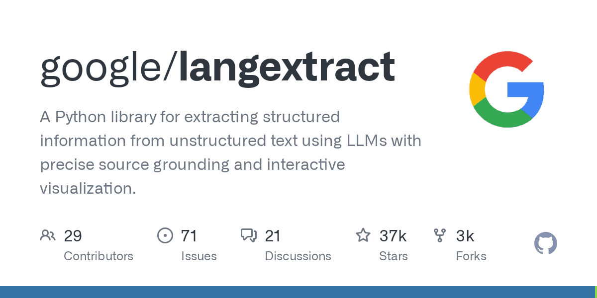 Extract structured data from text using LLMs with source grounding