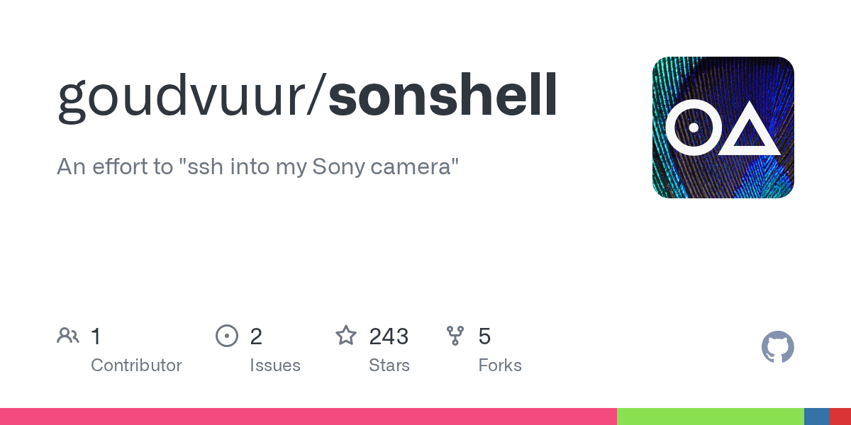 SSH into your Sony camera