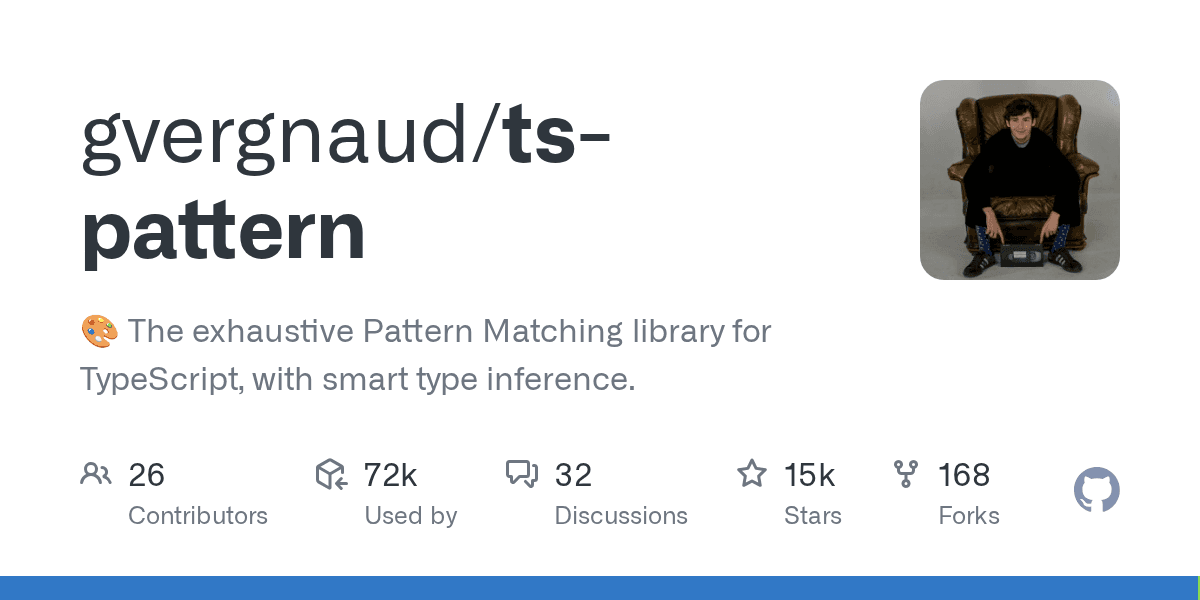 The exhaustive Pattern Matching library for TypeScript, with smart type inferenc...