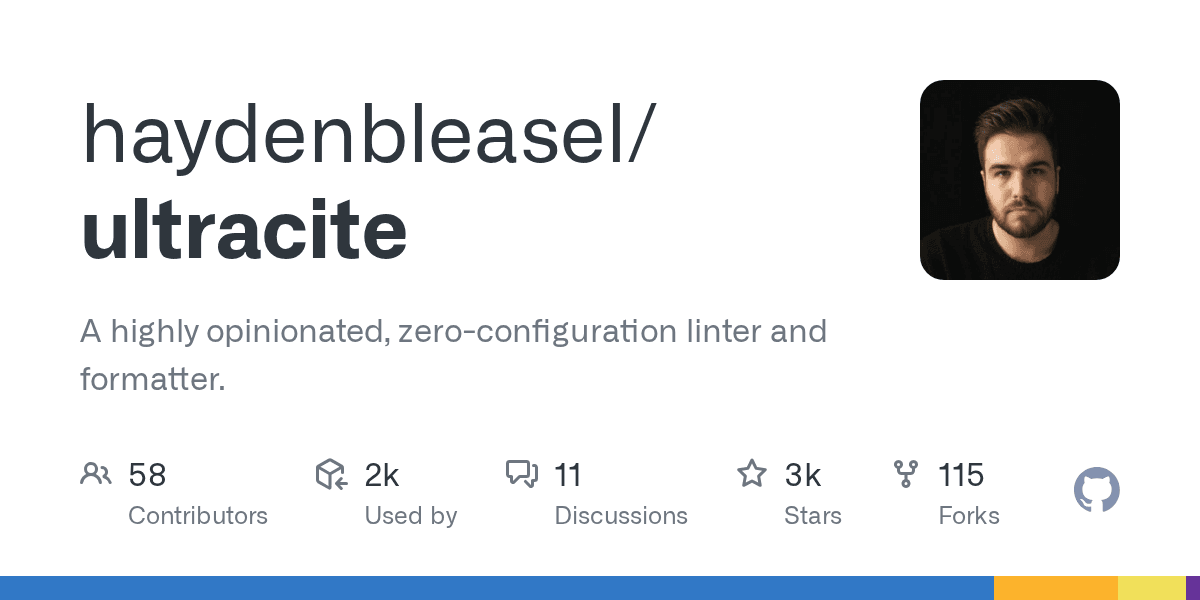 A highly opinionated, zero-configuration linter and formatter