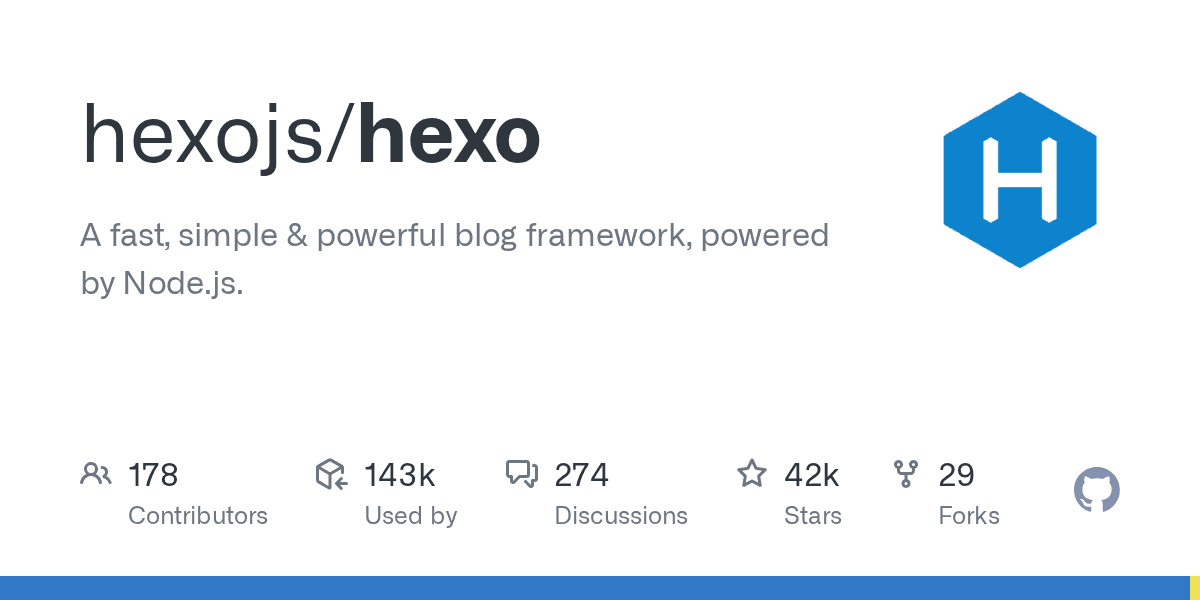 A fast, simple &amp; powerful blog framework, powered by Node.js