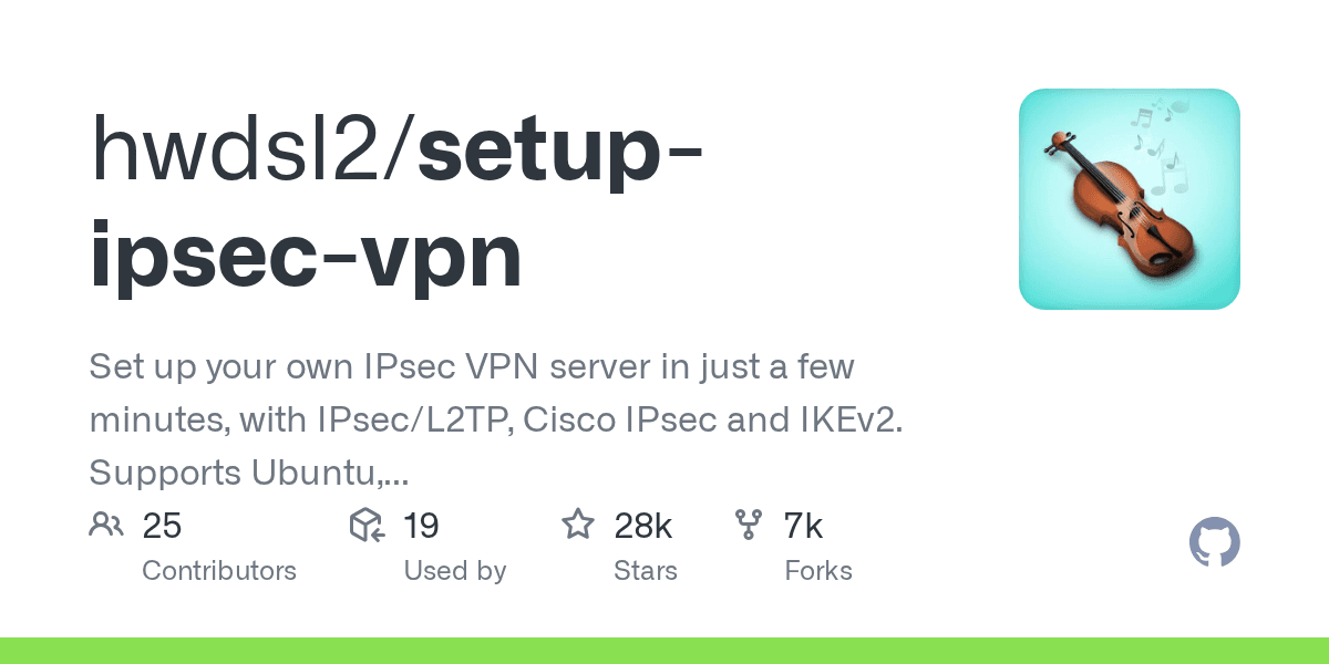 Scripts to build your own IPsec VPN server, with IPsec/L2TP, Cisco IPsec and IKE...