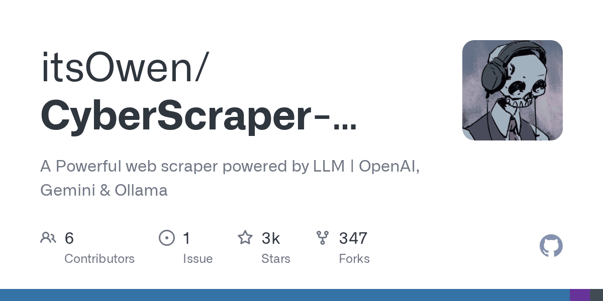 The open-source tool to scrape any website with AI intelligence