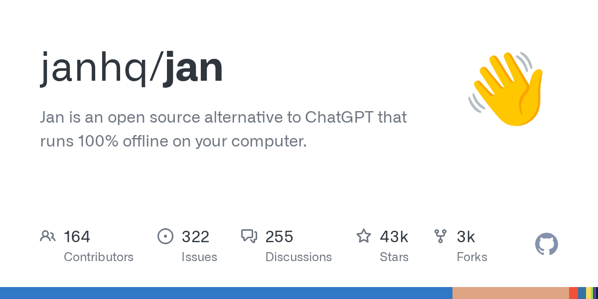 open source alternative to ChatGPT that runs 100% offline on your computer