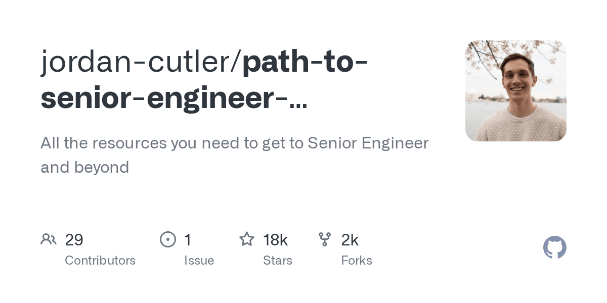 Curated resources for reaching Senior Software Engineer, from newsletters to com...