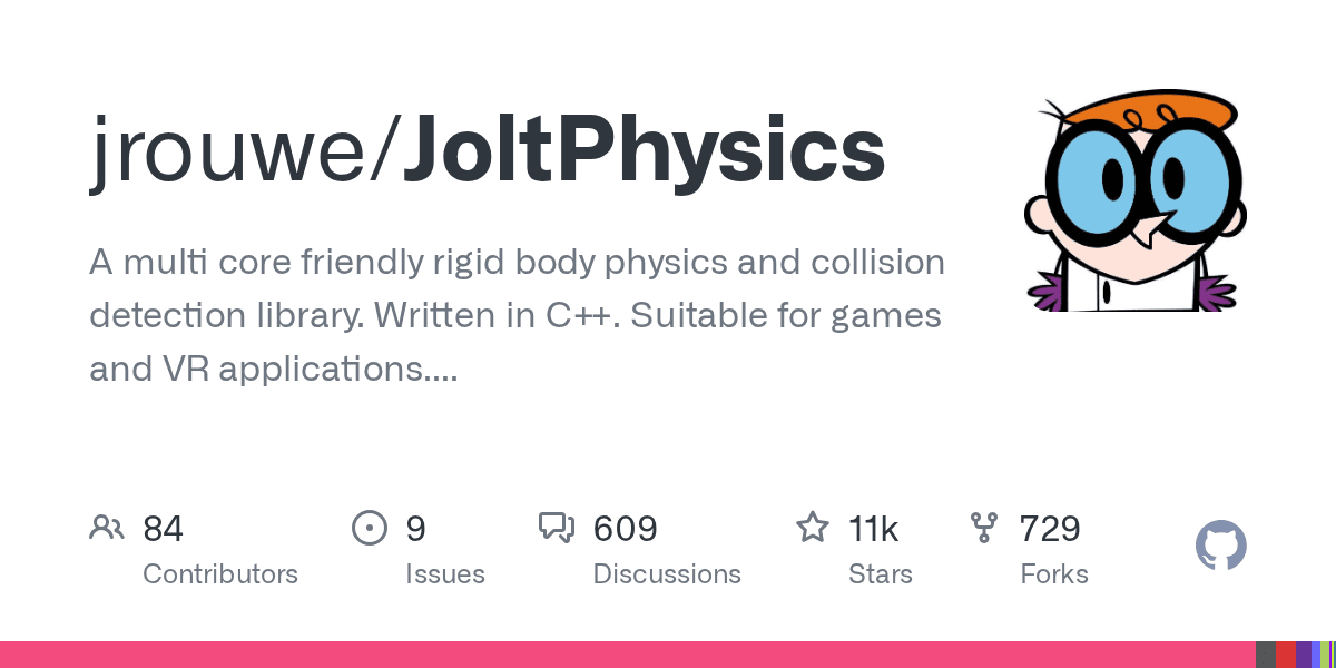 Build rigid body physics for multi-core games and VR