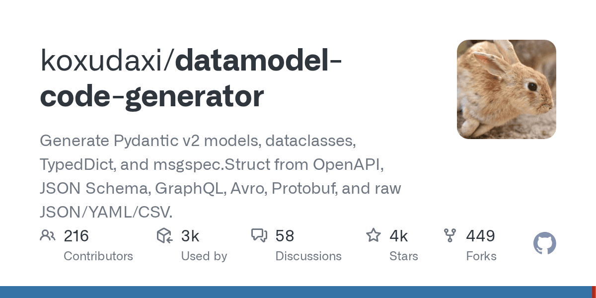 Simplify data validation by converting JSON Schema to Python dataclasses