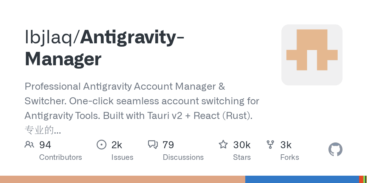 Automate seamless account switching for Antigravity Tools