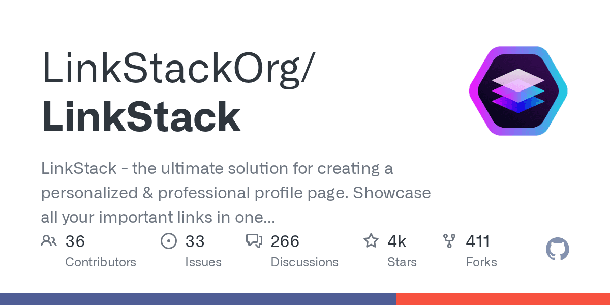 A self-hosted, open-source alternative to Linktree.