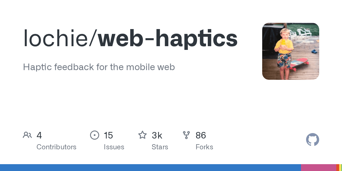 Stop paying for native haptic APIs use this web library instead