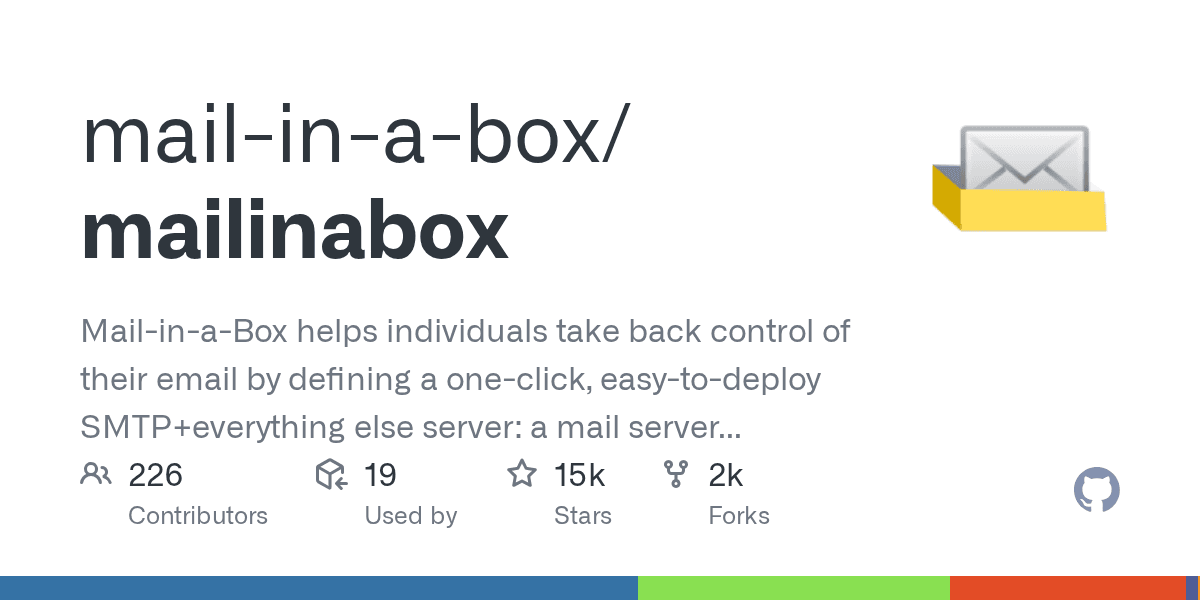 Mail server in a box.