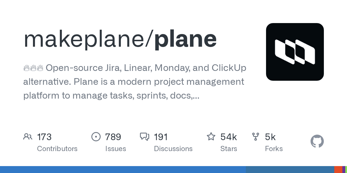 The open-source, self-hosted alternative to Jira