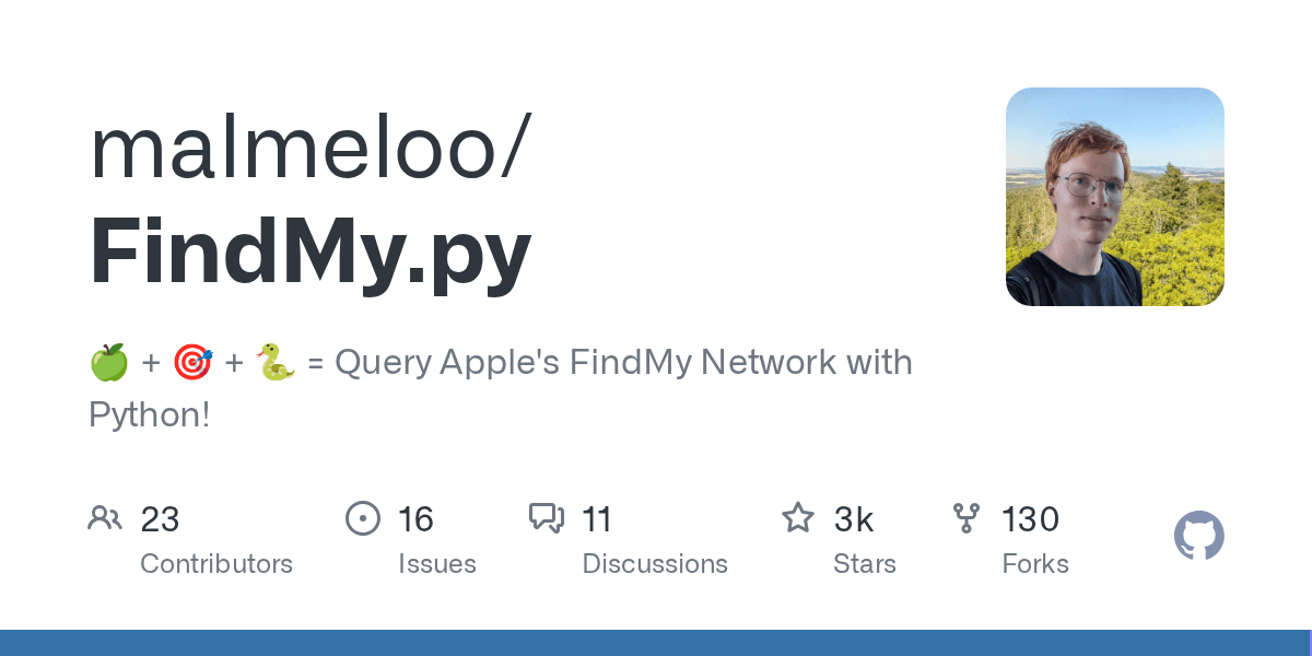 Query Apple's FindMy network with Python scripts