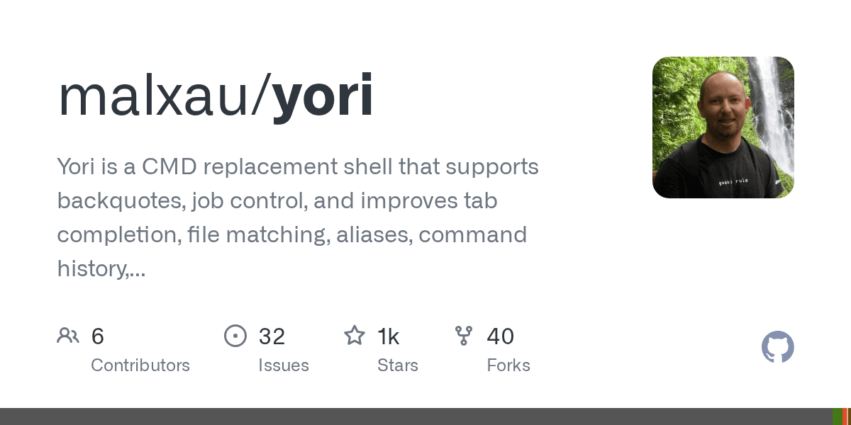 Replace CMD with a shell that supports backquotes and job control