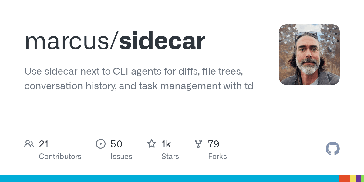 Attach a persistent task manager and file viewer to any CLI agent