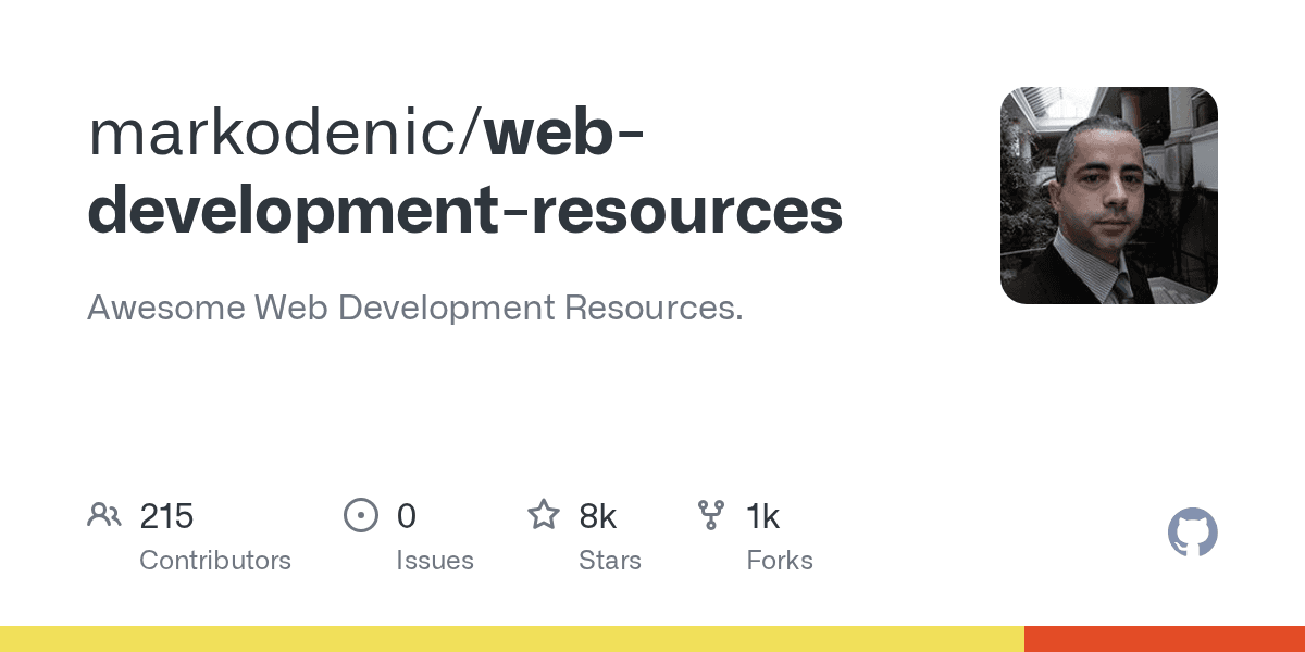 Awesome Web Development Resources