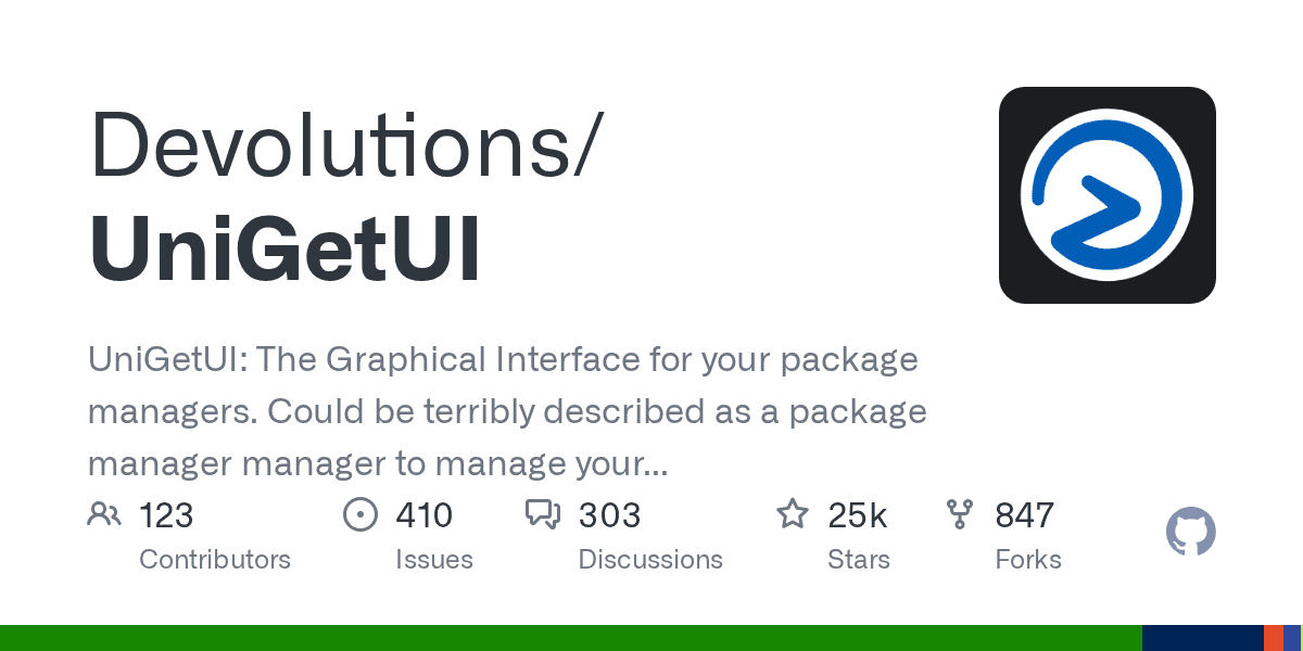 The Graphical Interface for your package managers