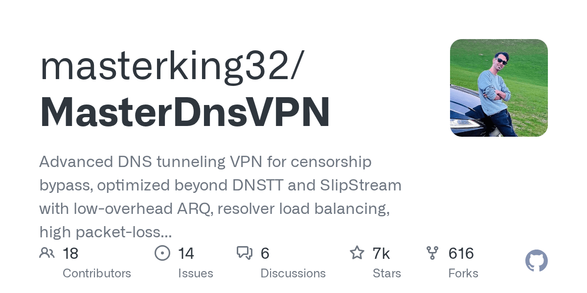 Turn any DNS server into a high-speed censorship bypass tunnel
