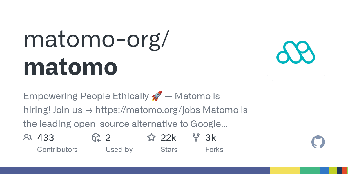 Matomo is the leading open-source alternative to Google Analytics, giving you co...