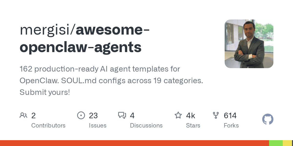 205 ready-to-run AI agents as copy-paste SOUL.md files