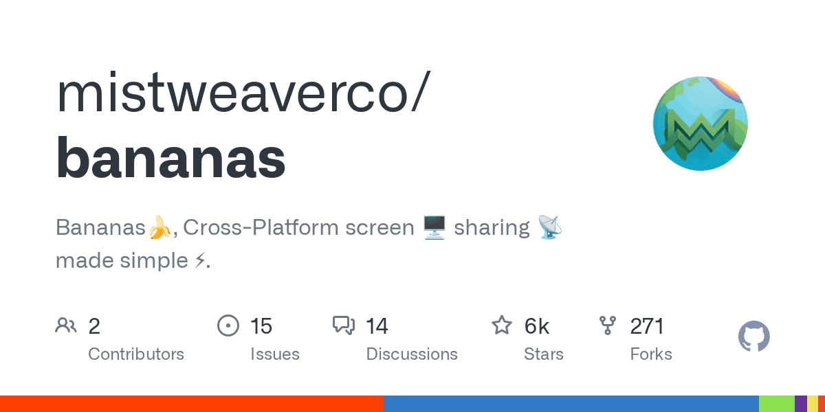 Open-source, cross-platform screen sharing made simple.