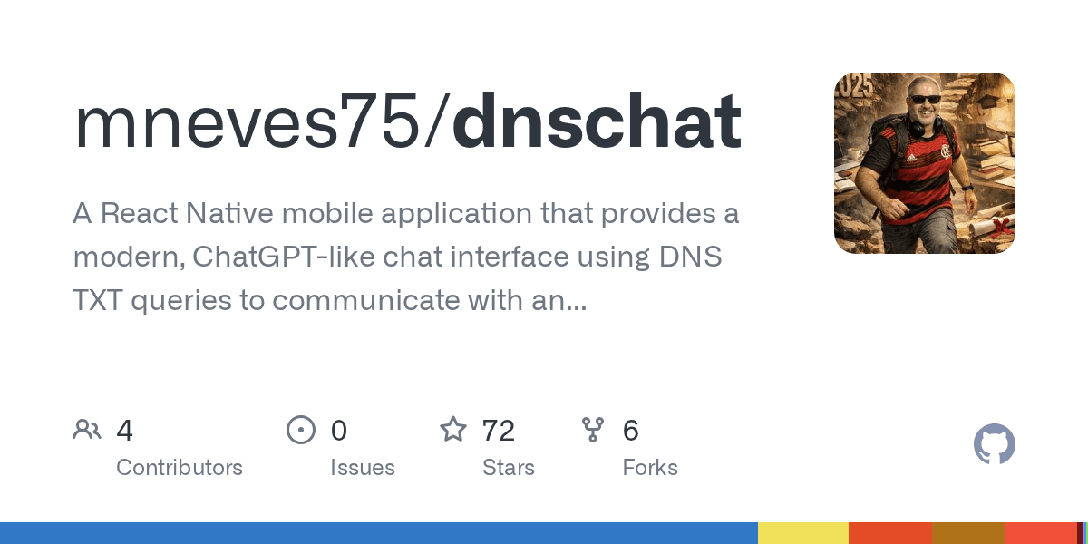 ChatGPT-like chat interface using DNS TXT queries to communicate with an LLM.