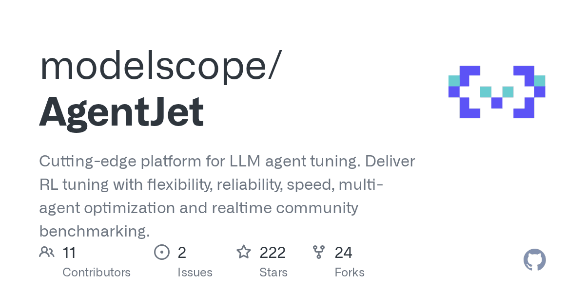 The open-source engine for tuning and deploying production LLM agents