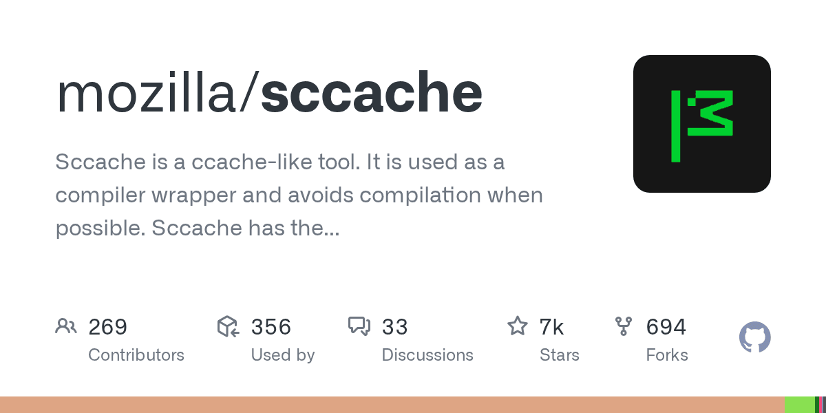 The open-source compiler cache that cuts your build times in half