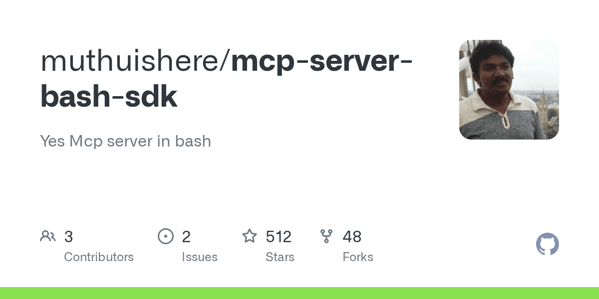 Yes Mcp server in bash