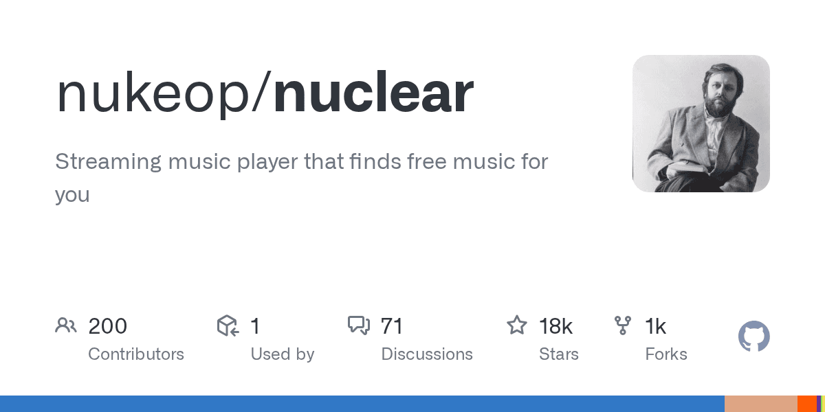 Streaming music player that finds free music for you