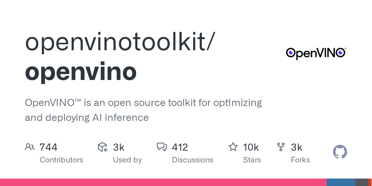 Open source toolkit for optimizing and deploying AI inference