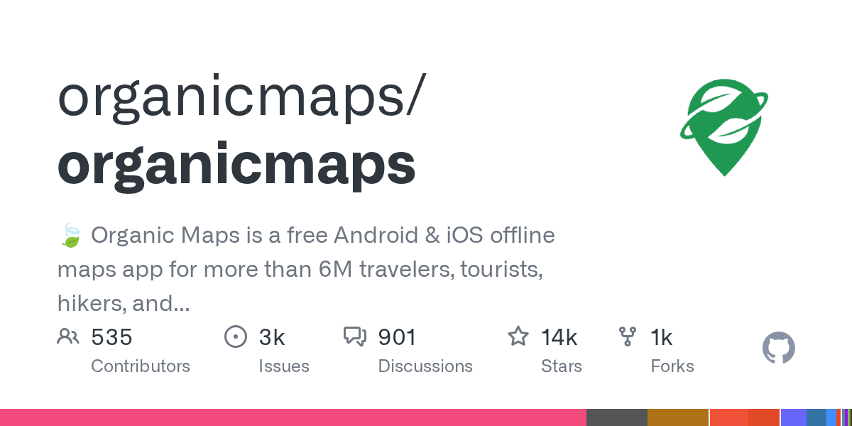 An open-source, privacy-focused alternative to Google Maps.