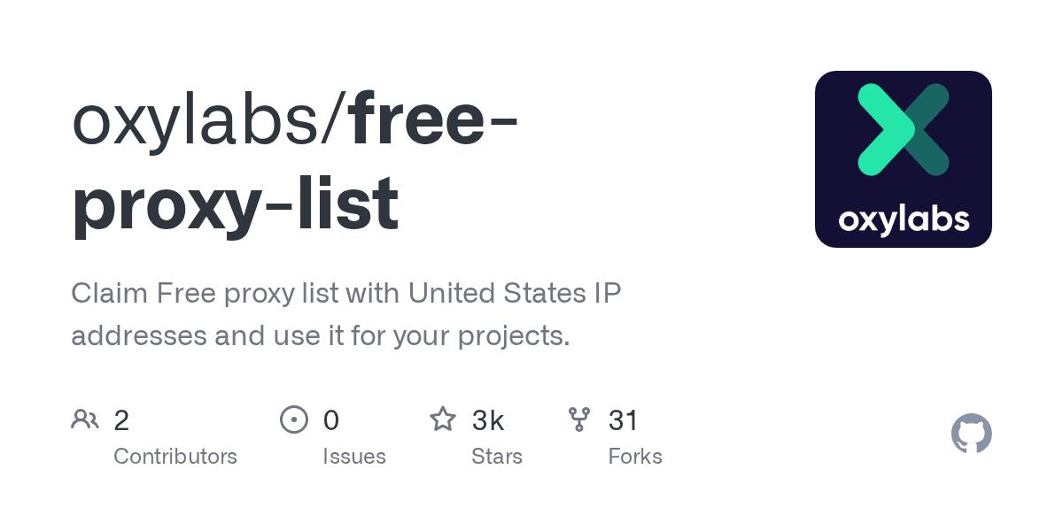 Free proxy list with United States IP addresses and use it for your projects.