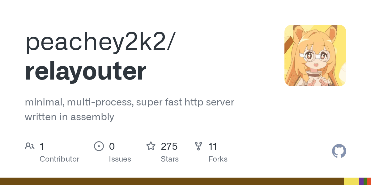 A minimal web-server written in assembly