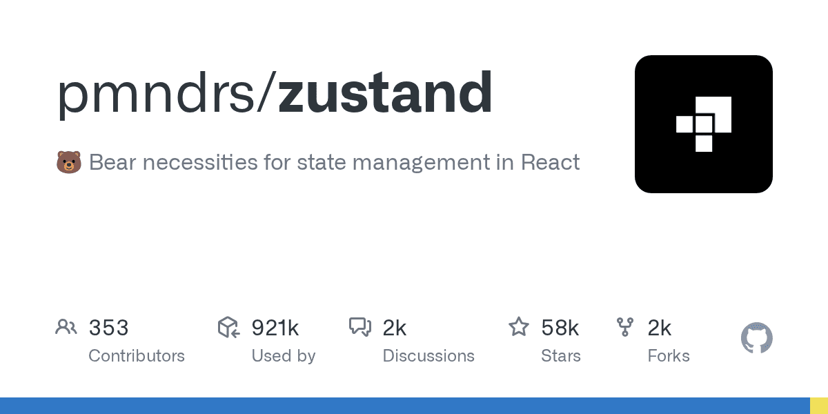 Zustand: a tiny, fast state manager that gets zombie children right