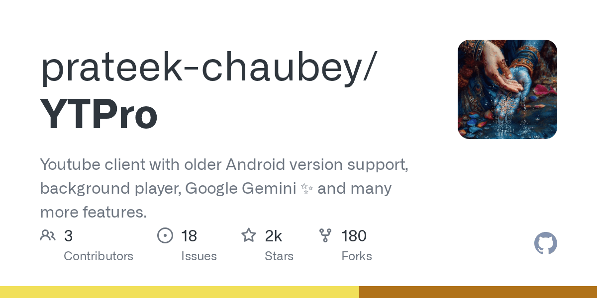 A minimalist YouTube client with Gemini AI and background play.