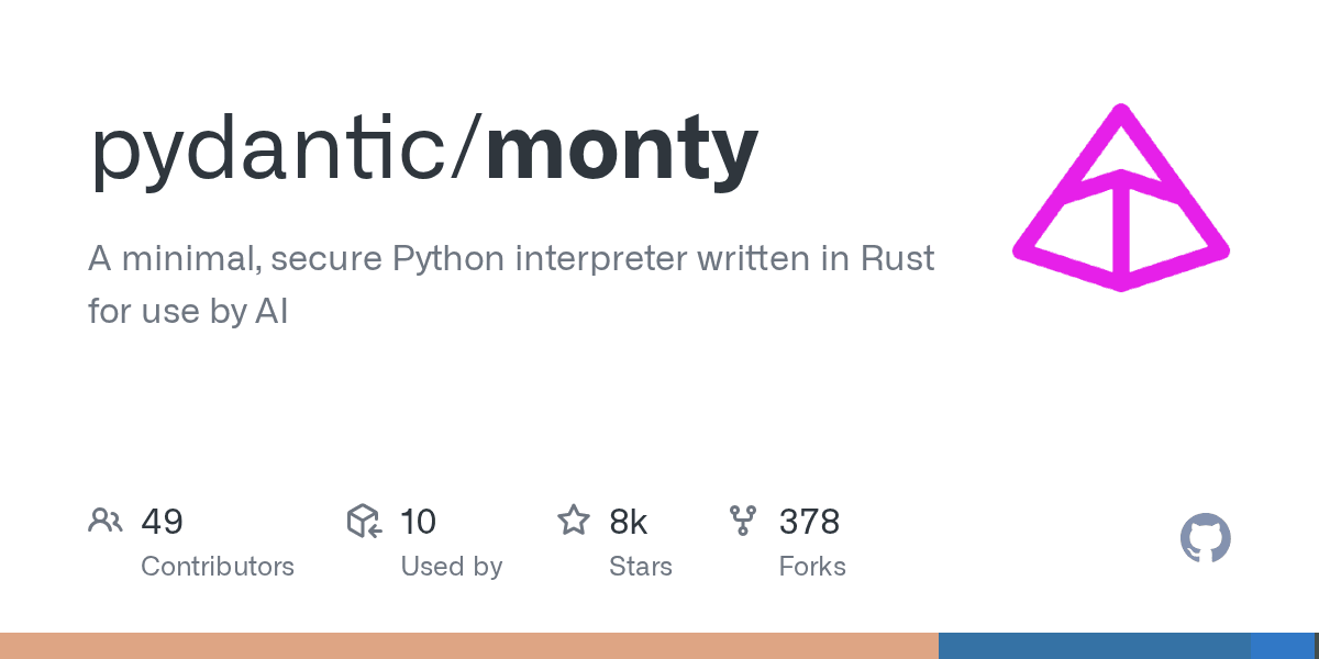 A secure Python interpreter for AI written in minimalist Rust