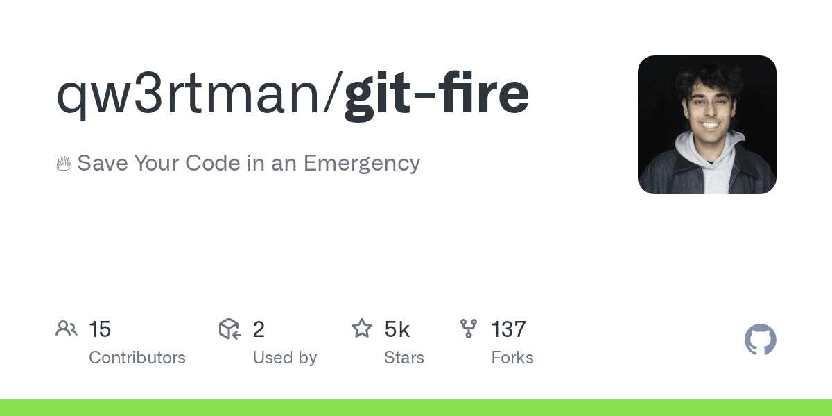 Save Your Code in an Emergency