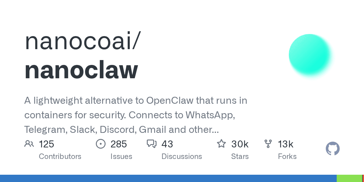 The containerized alternative to Clawdbot for building secure AI assistants