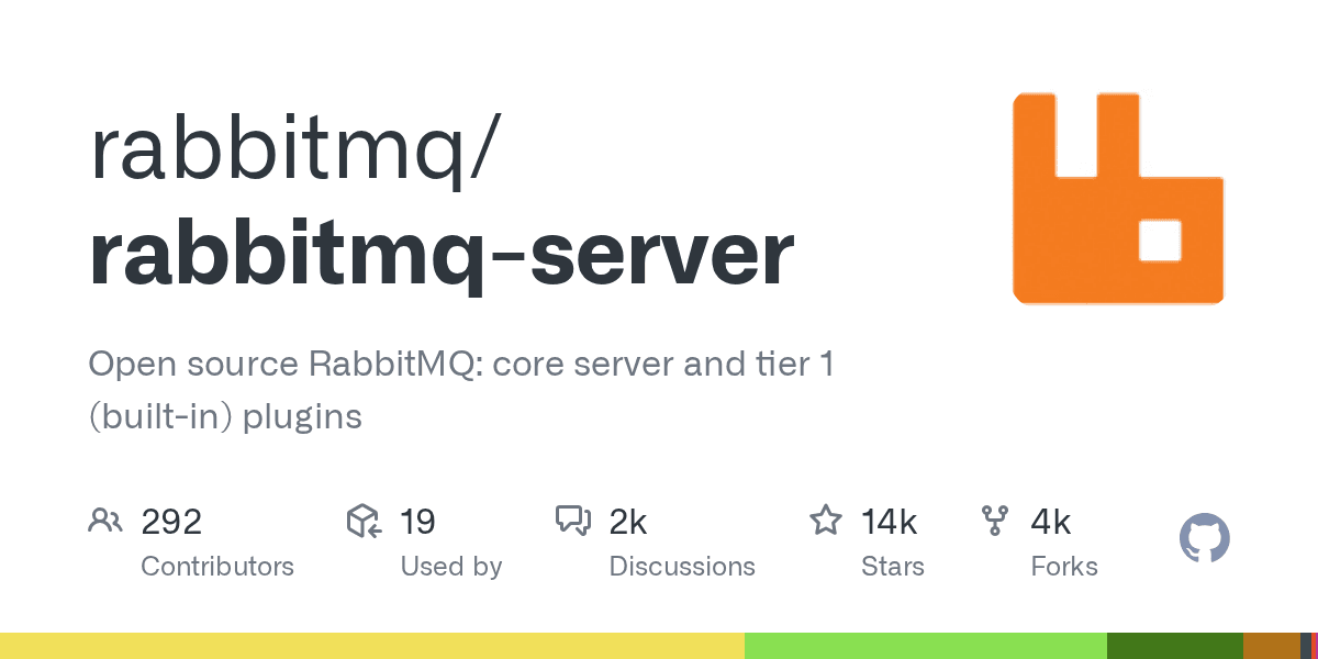 Open source RabbitMQ: core server and tier 1 (built-in) plugins