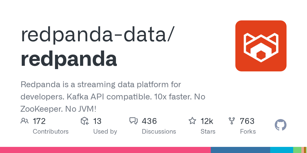 Redpanda is a streaming data platform for developers.
