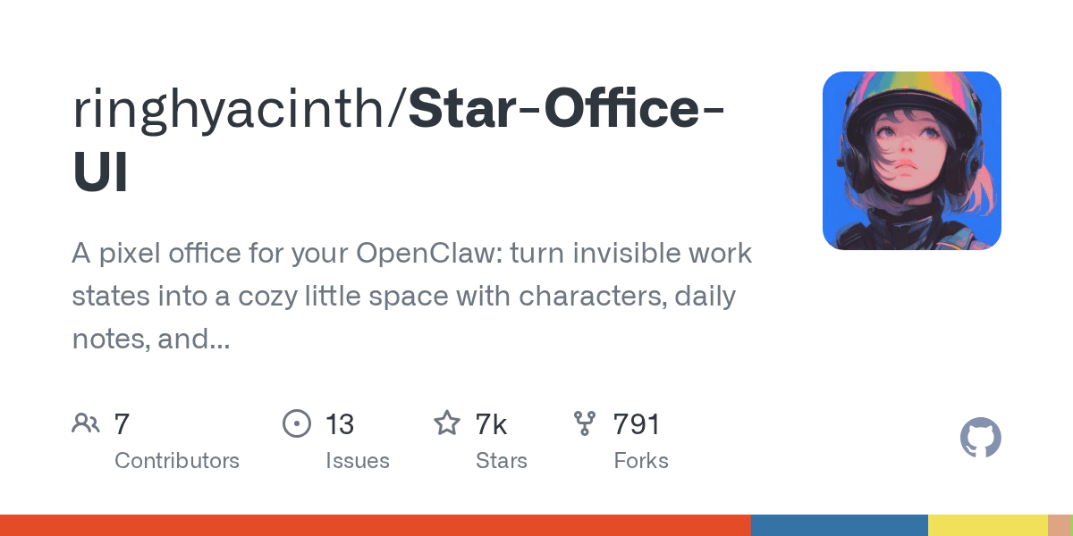Turn invisible AI crew work into a cozy pixel office dashboard