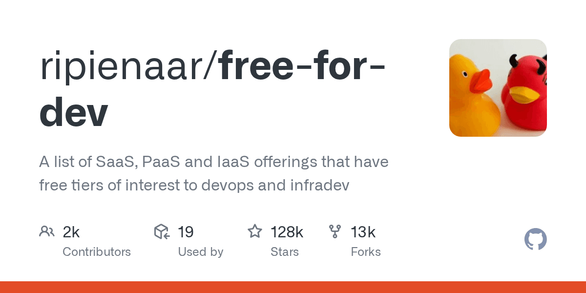 A list of SaaS, PaaS and IaaS offerings that have free tiers of interest to devo...