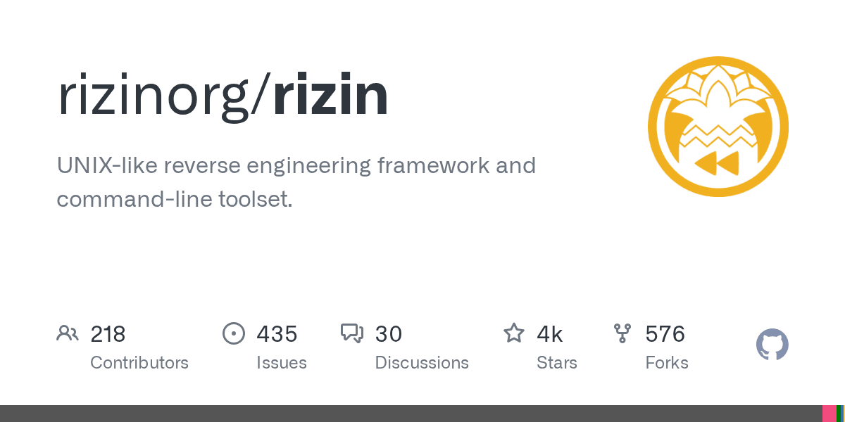 UNIX-like reverse engineering framework and command-line toolset.